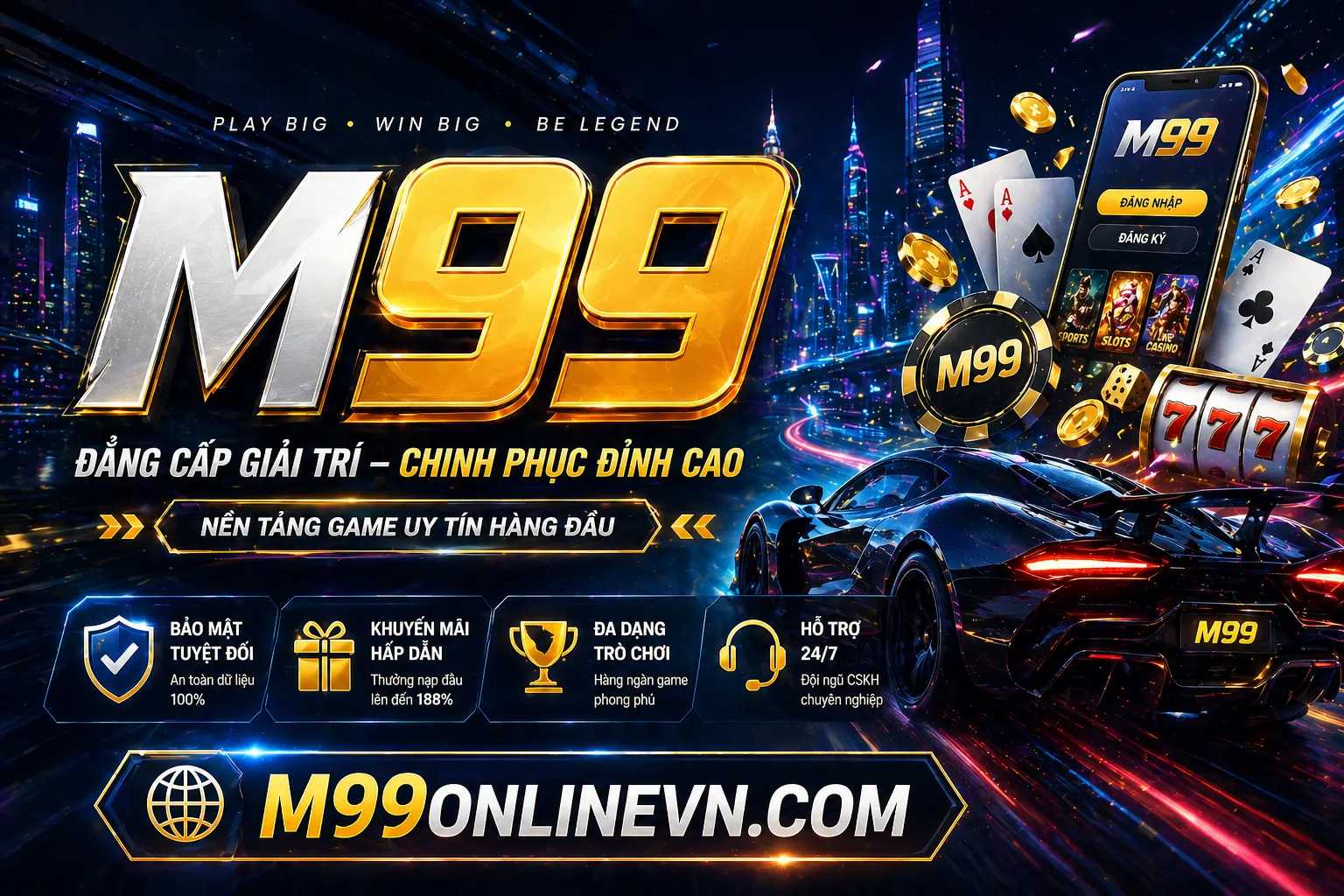 Máy đánh bạc rực rỡ tại i9bet42, thể hiện sự phấn khích và cơ hội thắng lớn.